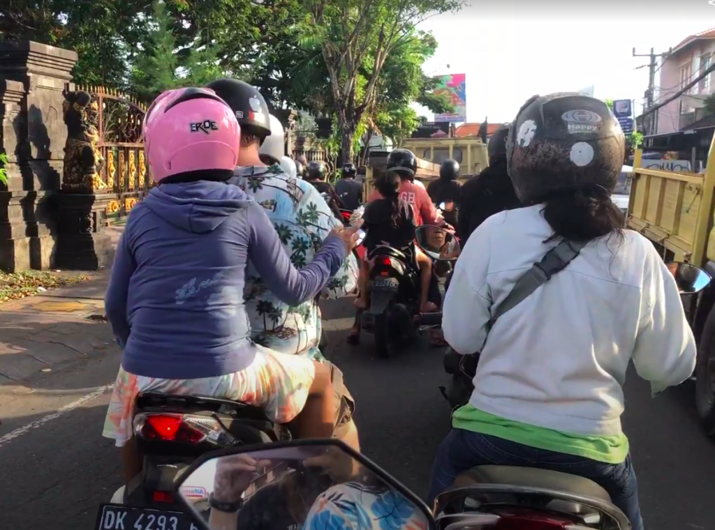 Bali traffic