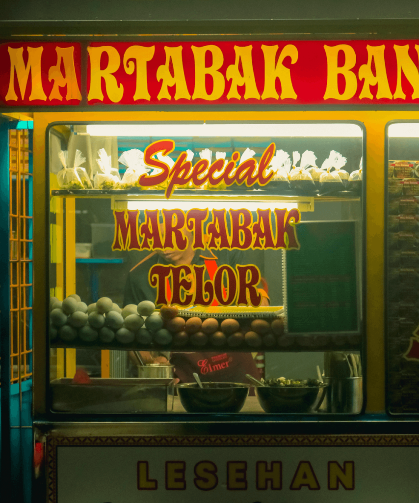 indonesia food martabak