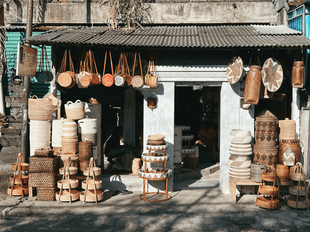 Ubud market stall