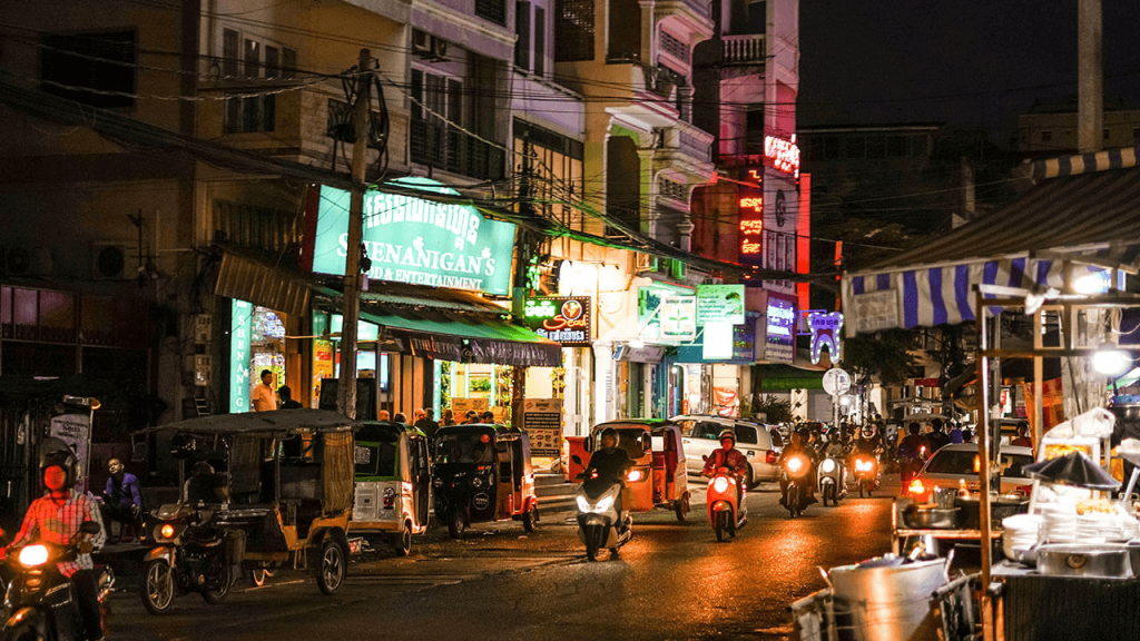 Night Market in Phnom Penh